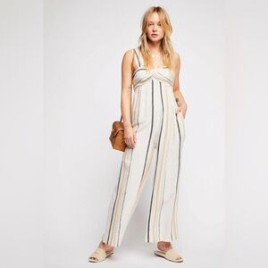 Free People Breezin' Through Striped One-piece (size XS) MSRP: $128